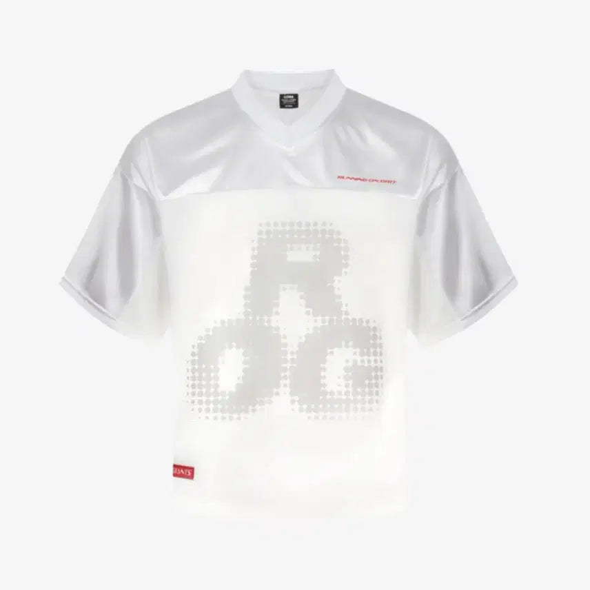 [BUNJANG] Lotte Giants R.O.G Symbol Rugby Jersey White / 롯데자이언츠 R.O.G 심볼 럭비저지 화이트 색상 판매
