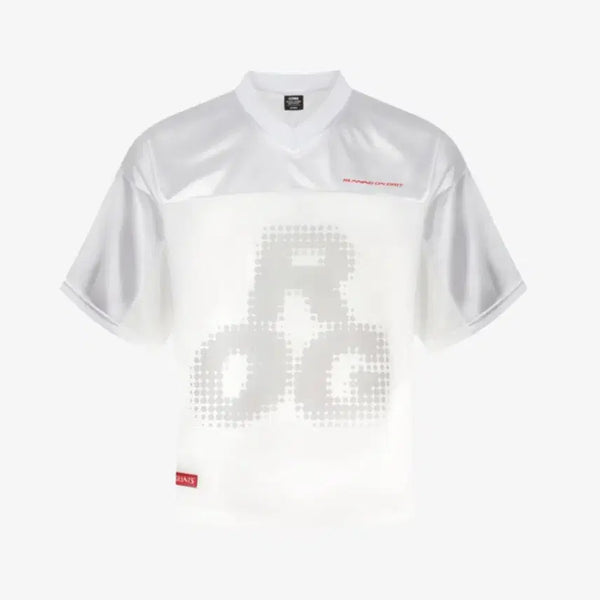 [BUNJANG] Lotte Giants R.O.G Symbol Rugby Jersey White / 롯데자이언츠 R.O.G 심볼 럭비저지 화이트 색상 판매