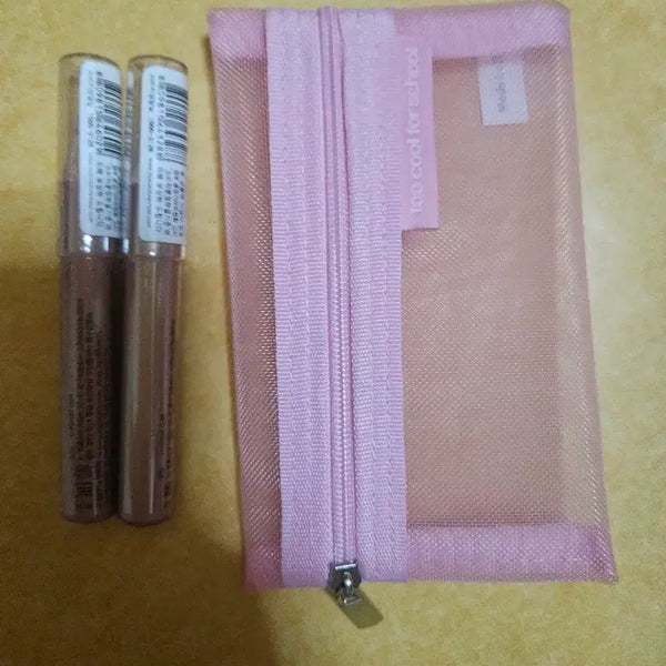 [BUNJANG] Too Cool For School Art Class Protage Pencil Bundle Set (12 Mauve On, 17 Taro Chiffon) with Pouch / 일괄) 투쿨포스쿨 아트클래스 프로타주 펜슬 12 모브온, 17 타로 쉬폰 + 파우치