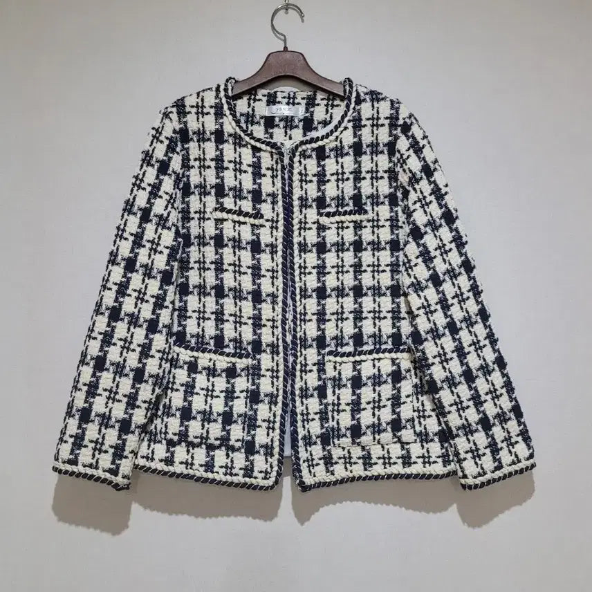 [BUNJANG] Tweed Jacket Check Pattern / 트위드 자켓 체크 패턴