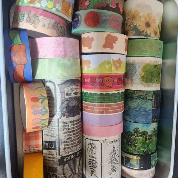 [BUNJANG] Assorted Washi Tapes Bundle / 마스킹테이프 처분