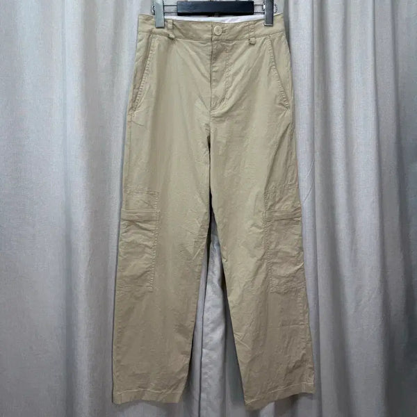 [BUNJANG] Maison Marai Wide Cargo Pants Beige Women's S / 메종마레 와이드 카고 팬츠 베이지 여성 S