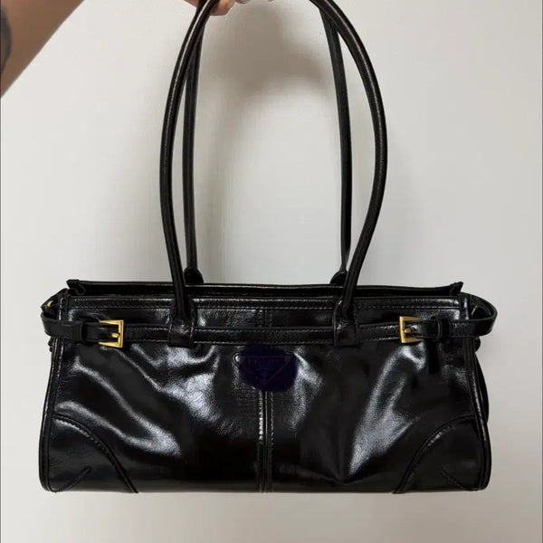 [BUNJANG] Prada Triangle Logo Medium Shoulder Bag / 삼각로고 보니 미듐 숄더백