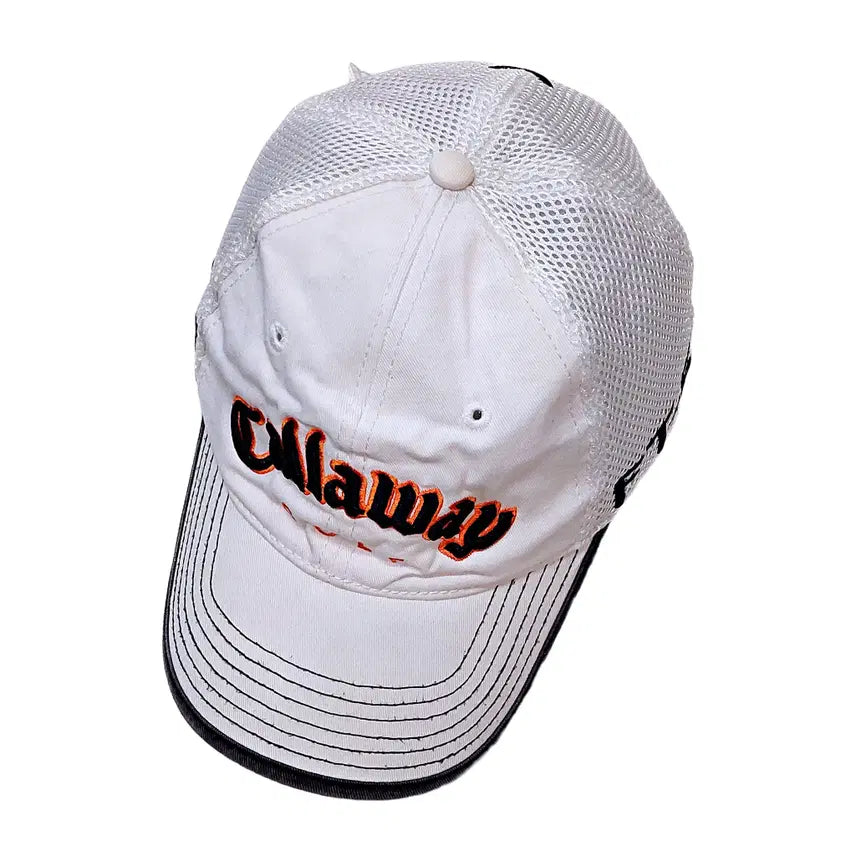 [BUNJANG] Callaway Sporty Baseball Cap White / 캘러웨이 스포티한 야구모자 57 화이트 16870