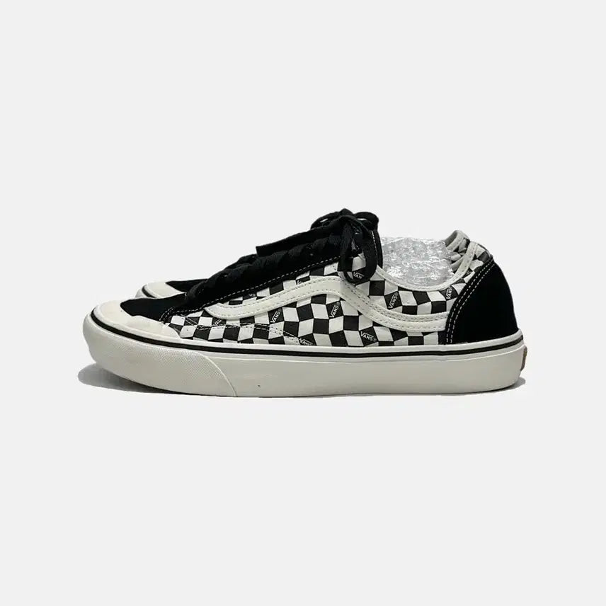 [BUNJANG] Vans Style 136 Decon Checkerboard Suede Sneakers / 반스 스타일 136 데콘 체커보드 스니커즈