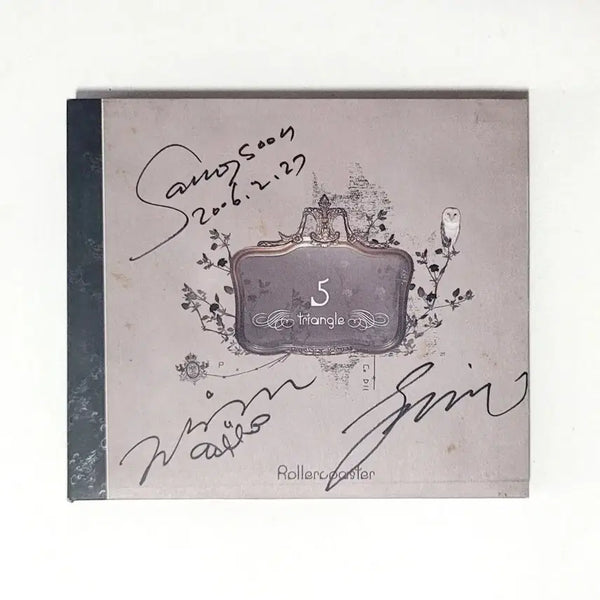 [BUNJANG] Rollercoaster The 5th Album Triangle Signed CD / [친필싸인반]롤러코스터 정규5집 트라이앵글 CD