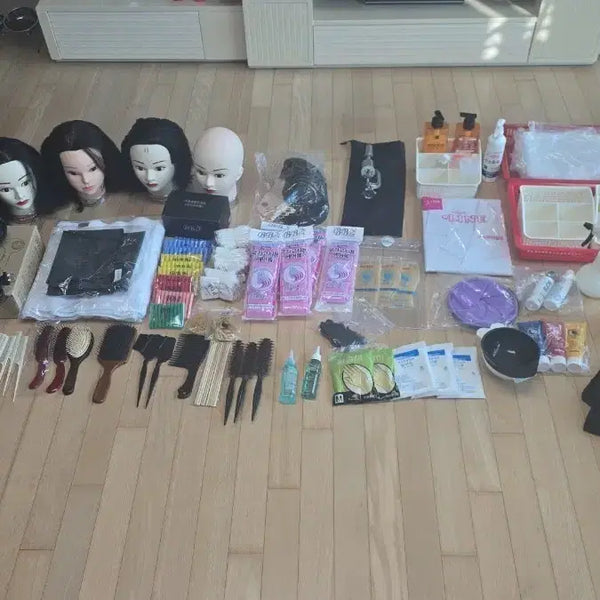 [BUNJANG] Professional Cosmetology Certification Practical Exam Full Set / 미용사실기