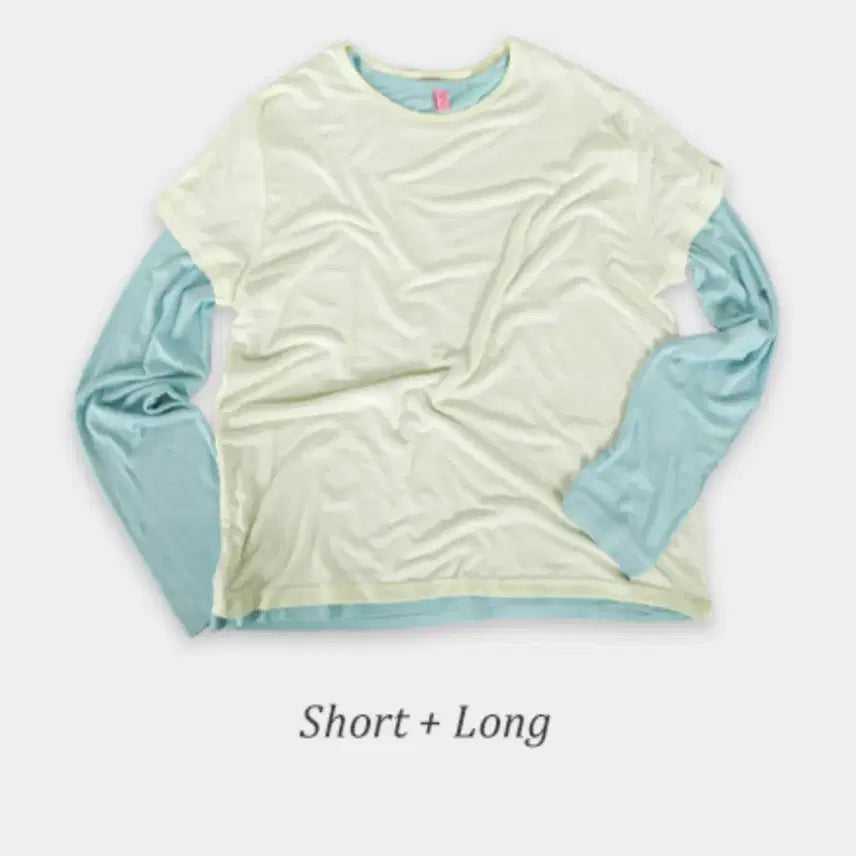 [BUNJANG] J Style Etable Refine Half Sleeve & Long Sleeve T-shirt Set / 제이스타일-이블렛 레프안 반팔&긴팔 컬러 티셔츠 팔아요!