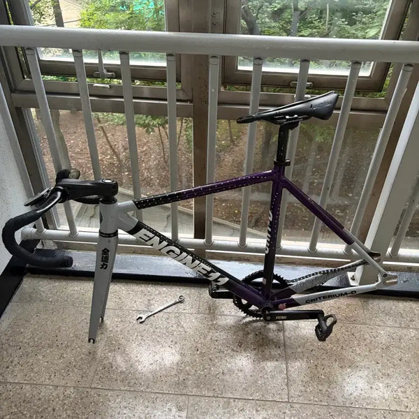 [BUNJANG] Eggplant Bicycle Parts Bundle Set / 에그플랜트 급처