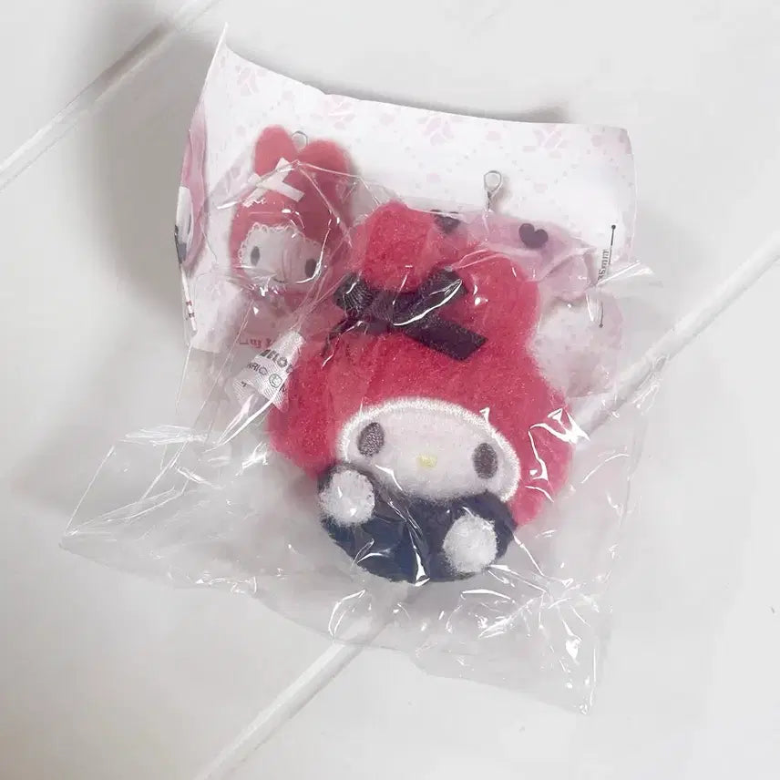 [BUNJANG] Sanrio My Melody Doll Charm Keychain Gacha / 산리오 마이멜로디 마멜 인형 참 키링 가챠