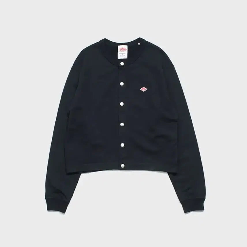 [BUNJANG] DanTon Crewneck Cardigan Black / 단톤 크루넥 가디건 블랙