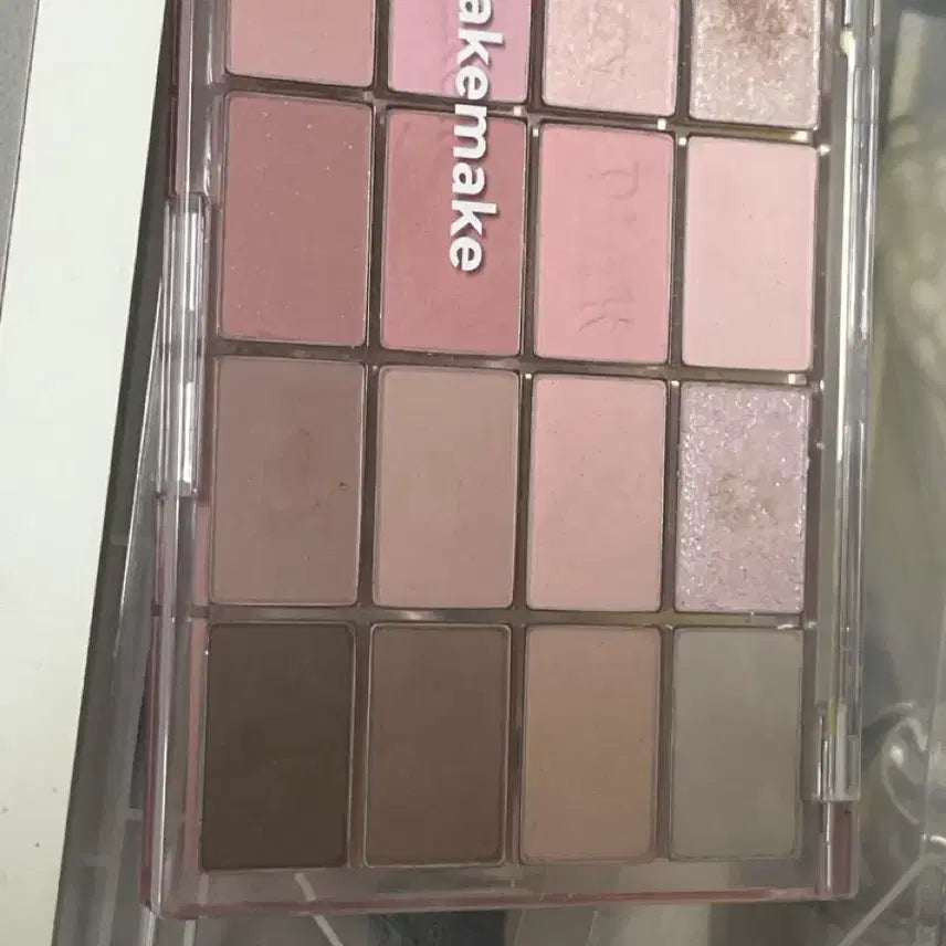 [BUNJANG] WAKEMAKE Pink Edition Eyeshadow Palette / 웨이크메이크 핑크 에디션 아이섀도우 팔레트