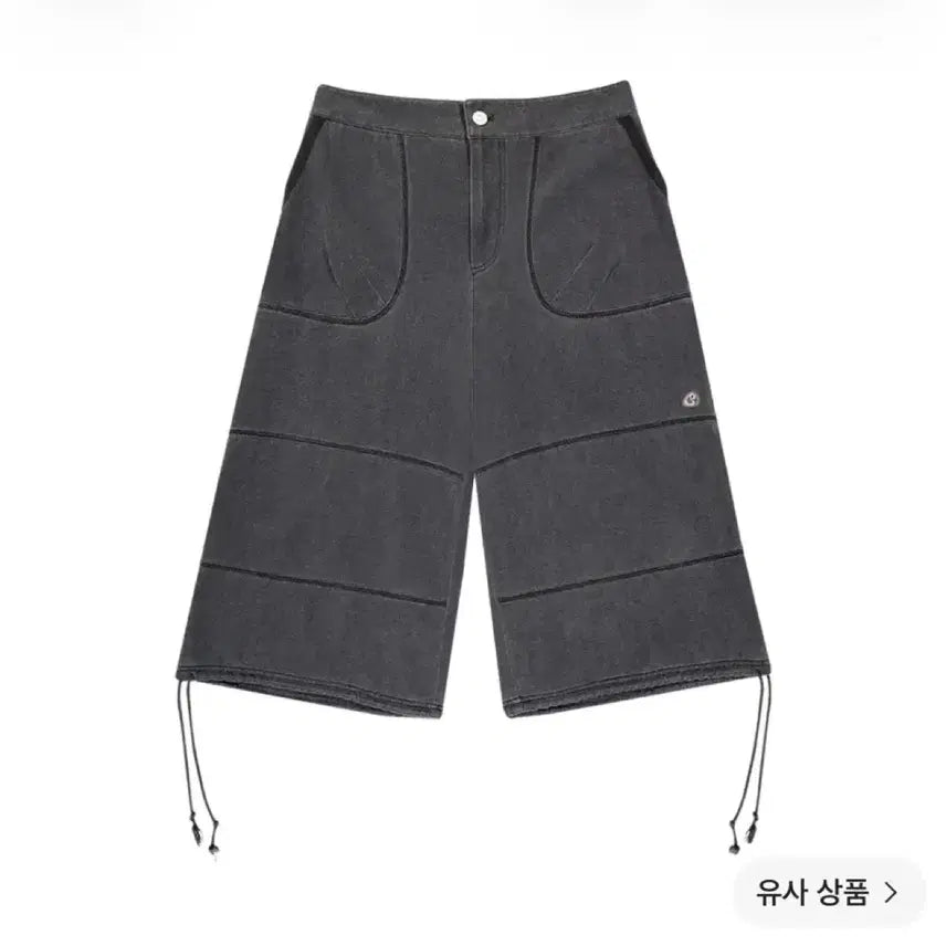 [BUNJANG] KOSEIO Oxford Zigzag Pants Charcoal Size 1 / 코이세이오 옥스퍼드 지그재그 팬츠 차콜 사이즈1