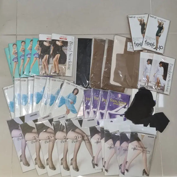 [BUNJANG] 40 Pairs Assorted Stockings Bundle / 스타킹 40매 일괄