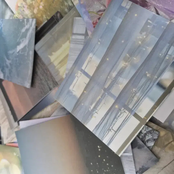 [BUNJANG] Aesthetic Photo Memo Pad Mix (Over 90 Designs) / 감성 사진 메모지 믹스 1000매 (90가지 이상 디자인)