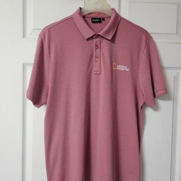 [BUNJANG] National Geographic Collar T-Shirt Size 105 / 내셔널지오그래픽 카라티셔츠 (105)