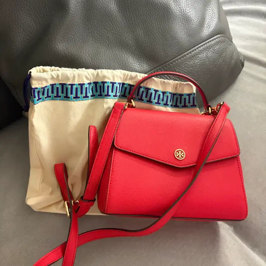[BUNJANG] Tory Burch Robinson Small Top-Handle Satchel / 토리버치 로빈슨 스몰탑핸들 새챌 플랩백