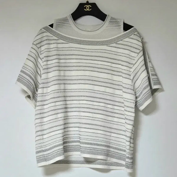 [BUNJANG] SJSJ 2022 Stripe Knit (Free Size) / SJSJ 22 스트라이프 니트 (F)