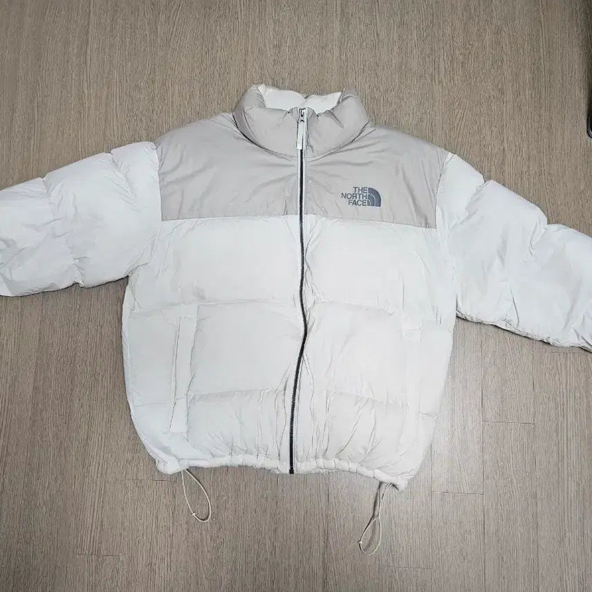 [BUNJANG] The North Face 1996 Nuptse Short Padded Jacket White/Beige 2XL / 노스페이스 눕시 숏패딩 화이트/베이지