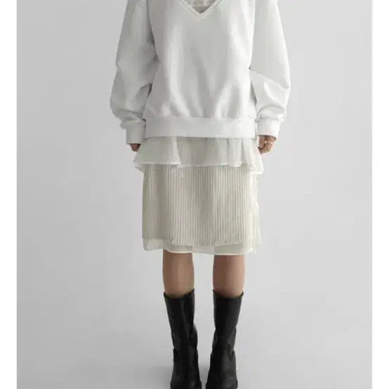 [BUNJANG] Manique Layered Mini Skirt / 매니크 치마