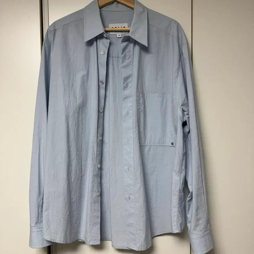 [BUNJANG] Solid Homme 24SS Cotton Shirt / [46] 솔리드옴므 24ss 코튼 셔츠