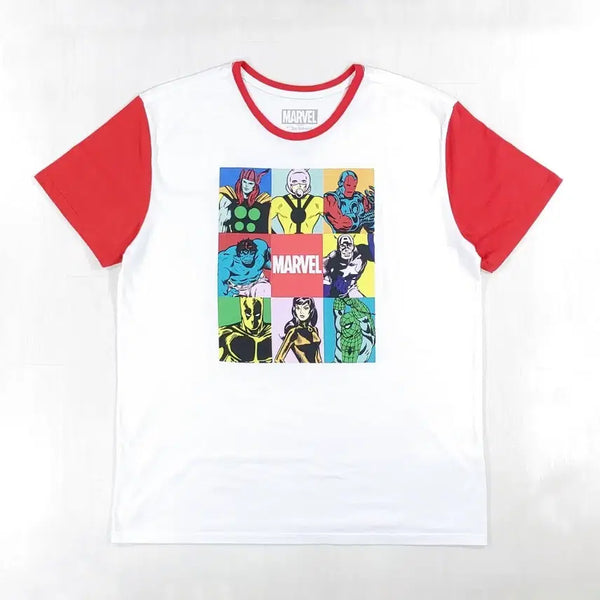 [BUNJANG] Our Universe Marvel Comics Graphic T-Shirt 2XL / 마블 아워 유니버스 반팔 티셔츠 2XL