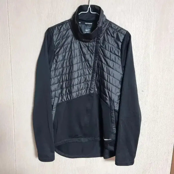 [BUNJANG] Nike Essential Field Jacket Lightweight Padded Fleece Lined Black Women's S / 나이키 에센셜 필드 자켓 경량 패딩 기모 자켓 블랙 여성 s