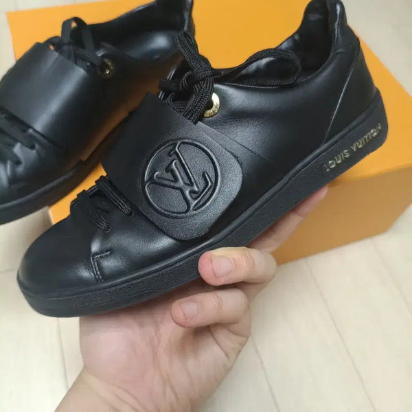 [BUNJANG] Louis Vuitton Leather Strap Sneakers (Size 215-220) / (정품34)루이비통 레더 스트랩 스니커즈 215~220
