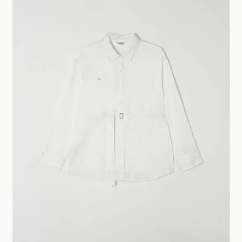 [BUNJANG] ABBIEMOIS L'uire Strap Wrap Shirt / 아비에무아 루이르 스트랩  랩 셔츠