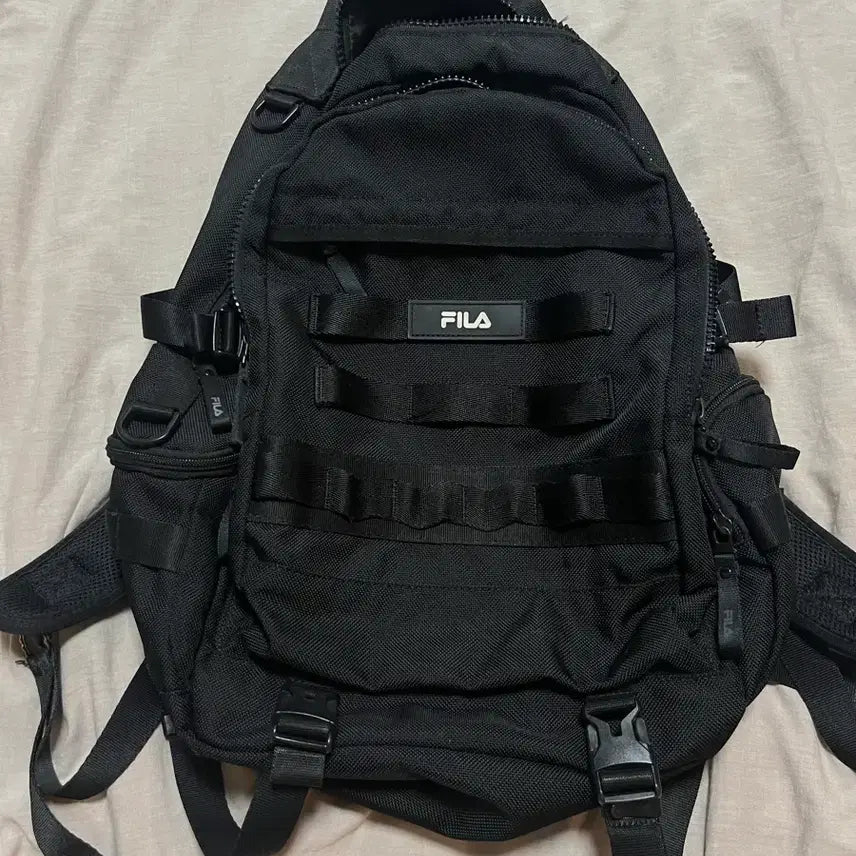 [BUNJANG] Fila Backpack Black / 휠라 백팩
