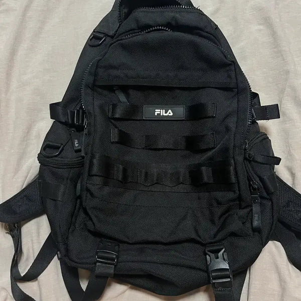[BUNJANG] Fila Backpack Black / 휠라 백팩