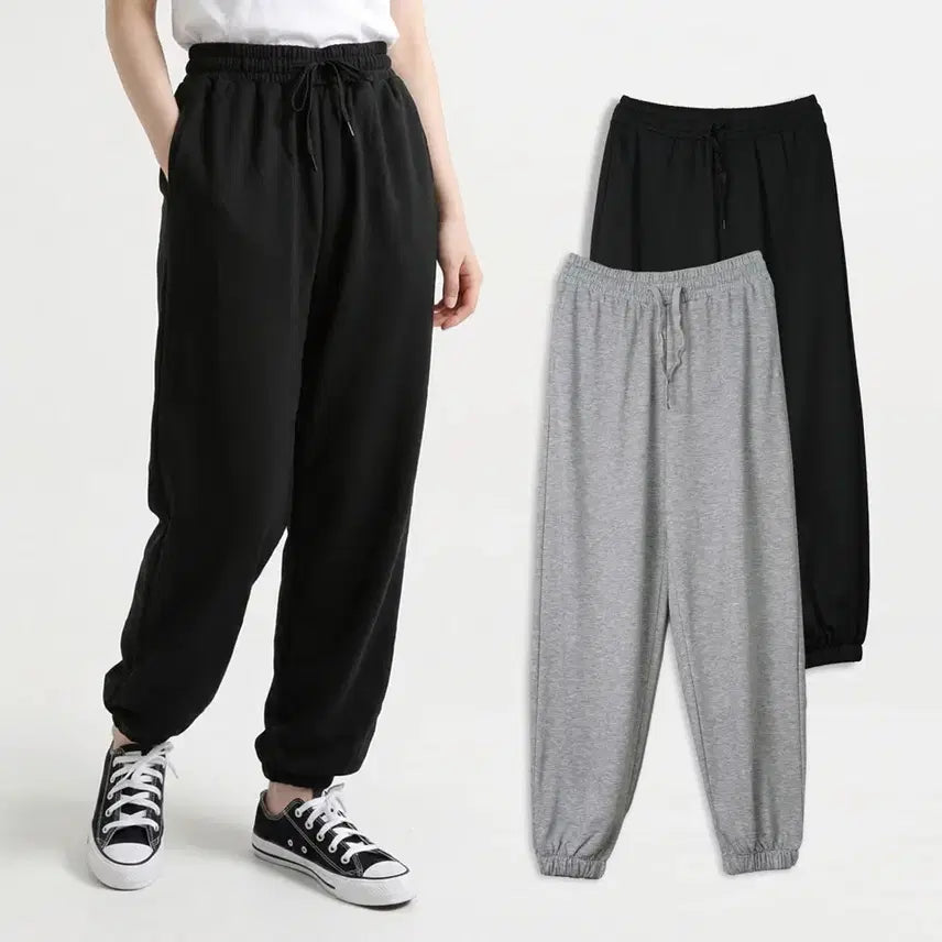 [BUNJANG] 3-Tier Banding Jogger Training Pants / 3단 밴딩 트레이닝 조거 팬츠 [29045]