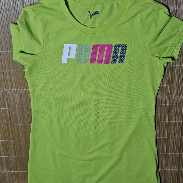 [BUNJANG] Puma Lime T-Shirt / 라임색 푸마 반팔티