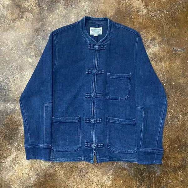 [BUNJANG] Neighborhood Sashiko China Jacket / (L) 네이버후드 사시코 차이나 자켓
