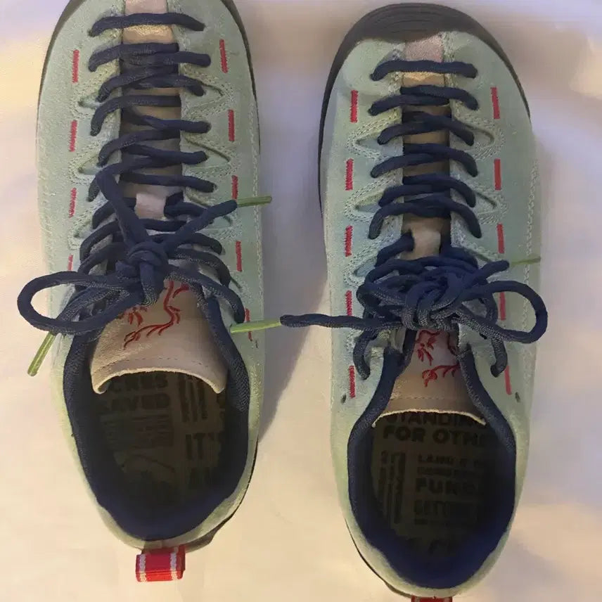 [BUNJANG] Keen Sneakers Mint Navy Laces / Keen 재스퍼 스니커즈 (민트, 37.5)