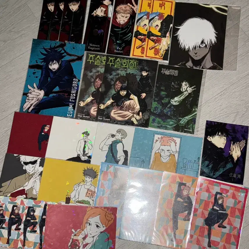 [BUNJANG] Jujutsu Kaisen Special Edition Postcard and Bookmark Bundle Set / 주술회전 특전 엽서 책갈피 일괄 판매