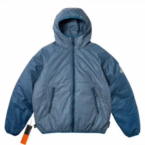 [BUNJANG] Palace Hexagon Pertex Quilted Jacket Blue / (L) 팔라스 헥사곤 퍼텍스 퀄티드 자켓 블루
