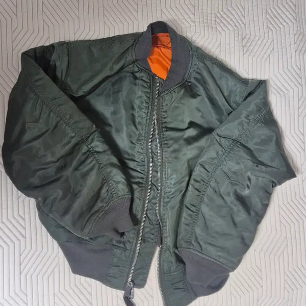 [BUNJANG] 90s Alpha Industries USA USAF MA-1 Flight Jacket / 90s 알파 usa usaf ma1 플라이트 자켓