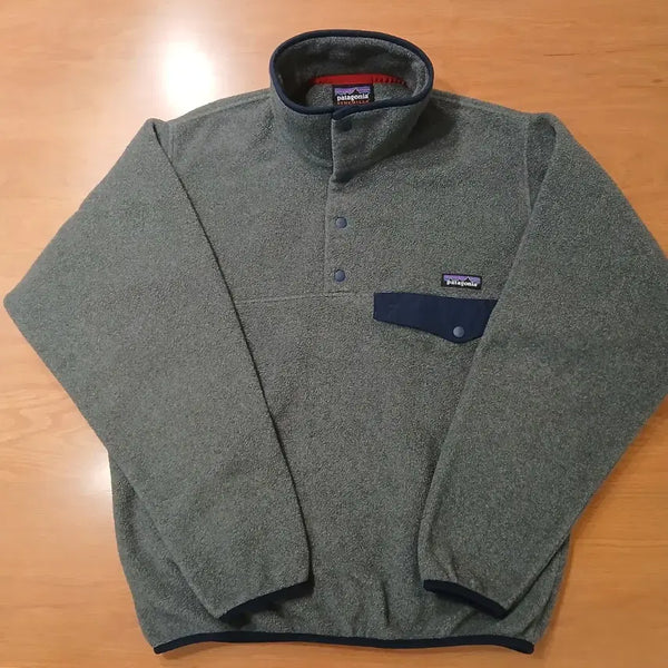 [BUNJANG] Patagonia Synchilla Fleece Jacket Nickel/Navy / 파타고니아 신칠라 니켈/네이비
