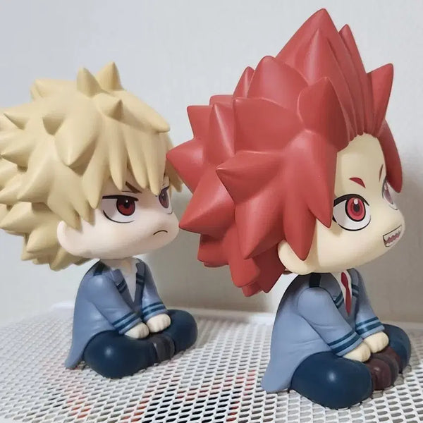 [BUNJANG] My Hero Academia Kirishima & Bakugo Lookup Figures Bundle Set / 나히아 키리시마 + 바쿠고 룩업 일괄 양도