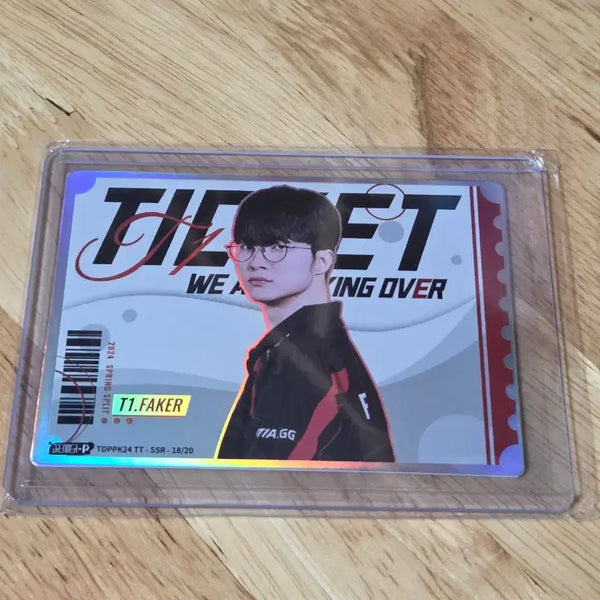 [BUNJANG] T1 Faker 2024 Spring Split Limited Edition Photocard / T1 페이커 2024 스프링 스플릿 한정판 포토카드