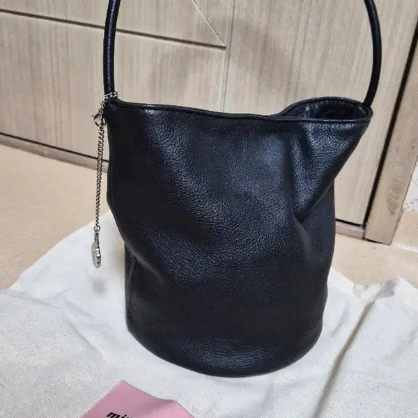 [BUNJANG] MinuteMute Tobo Bag Black Lambskin / 미닛뮤트 토보백 블랙