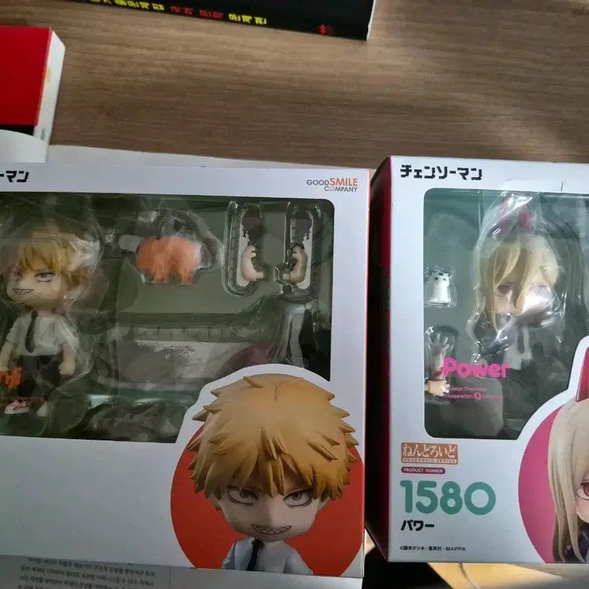 [BUNJANG] Chainsaw Man Denji & Power Nendoroid Figure (Sealed) / (미개봉)체인소맨 덴지,파워 넨도로이드 피규어