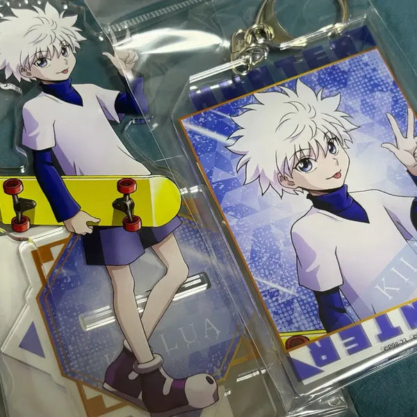 [BUNJANG] Hunter x Hunter Killua Acrylic Stand & Keychain Set / 헌터헌터 키르아 아크릴스탠드 헌터x헌터