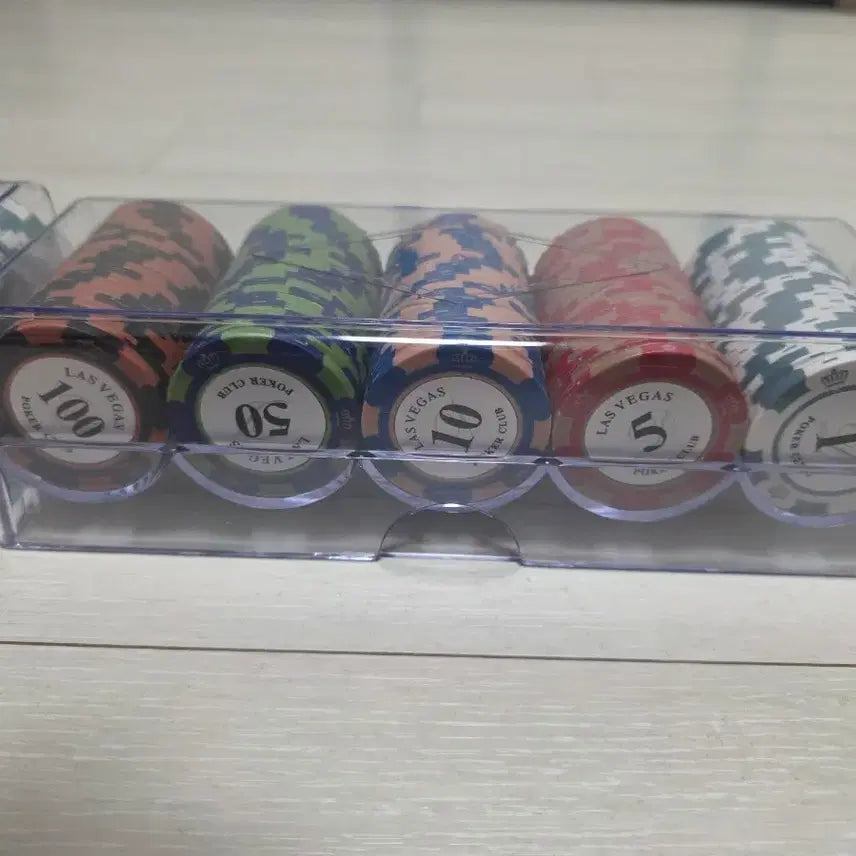 [BUNJANG] Las Vegas Game Chips Set (2 Sets Bundle) / 라스베거스 게임칩 2세트 일괄