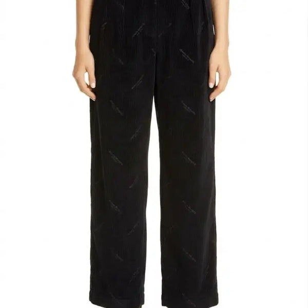 [BUNJANG] Alexander Wang Logo Corduroy Pants / 알렉산더왕 로고 코듀로이 팬츠