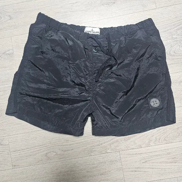 [BUNJANG] Stone Island Nylon Swim Pants Black M / 스톤아일랜드 나일론 스윔 팬츠 블랙M