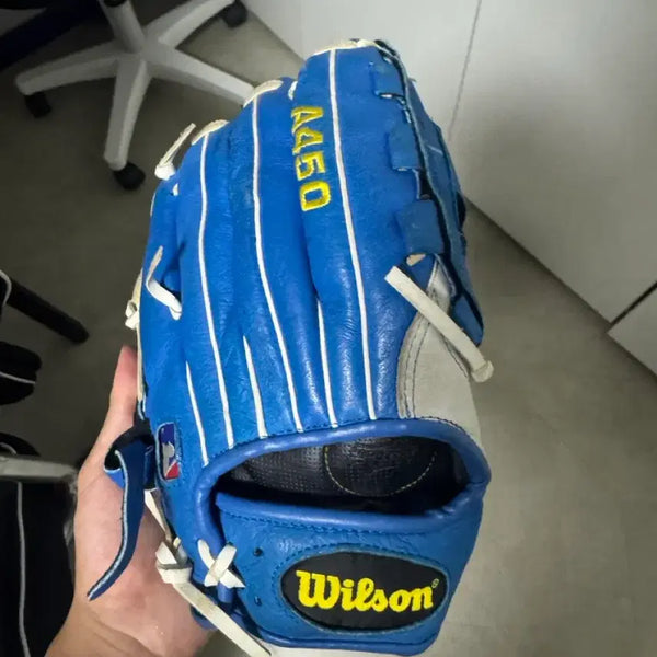 [BUNJANG] Wilson A450 Baseball Glove Blue / 윌슨 야구글러브 A450 블루
