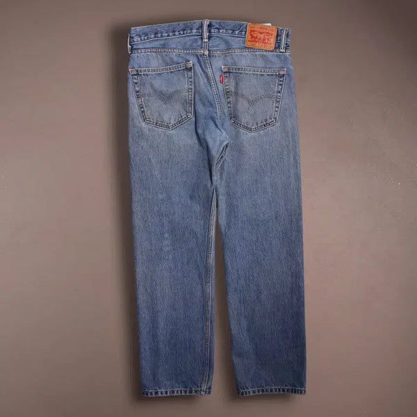 [BUNJANG] Levi's 505 Straight Denim Pants / 리바이스 505 스트레이트 데님팬츠 A1049