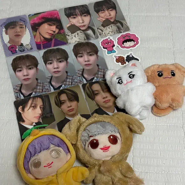 [BUNJANG] SHINee Key Bokshili & Taemin Plush Bundle Set / 샤이니 포카 인형 일괄 키 복실이 태민